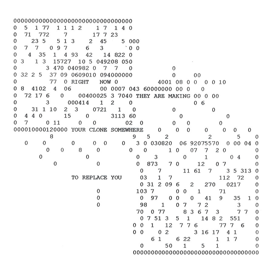 Tomáš Penc - RIGHT NOW, THEY ARE MAKING YOUR CLONE SOMEWHERE TO REPLACE YOU, 2025